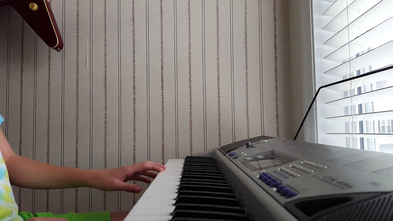 Playing My CASIO CTK-496 Keyboard - YouTube