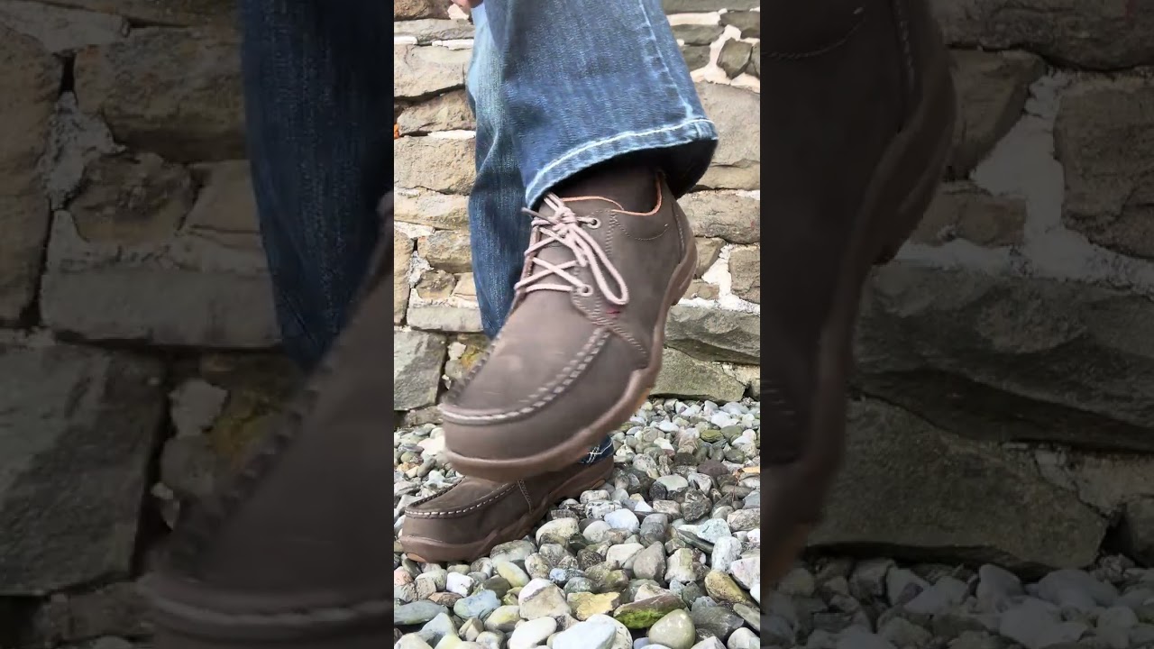 Twisted X Men's Ultralite Shitake Boat Shoe Driving Moc MDMU003