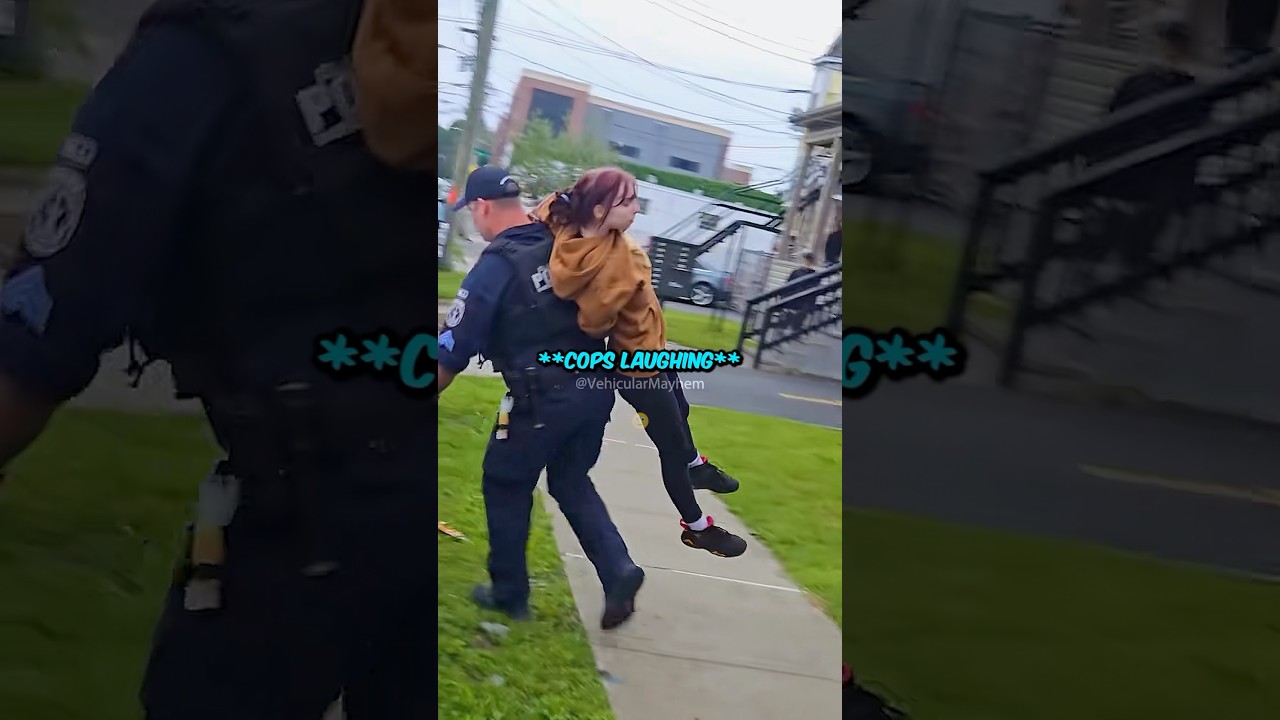 The Cops carried her out like she was a backpack