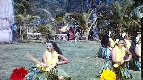 1971 Kodak Hula Show, Hawaii, Little Fiji  - Barba...