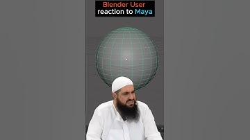 Blender User Reaction to Maya software #blenderustad   #blenderlovers