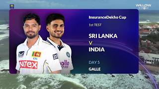 Day 5 Highlights: 1st Test - Sri Lanka vs India | Day 5, 1st Test - SL vs IND