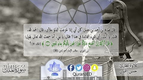 تلاوة هادئة لسورة الملك | القارئ حسن اللبان لعام 1440هـ