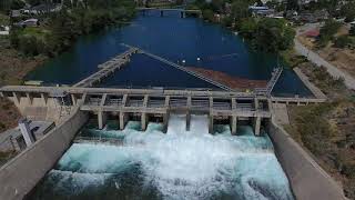 Chelan Dam - Chelan River 6-29-2020