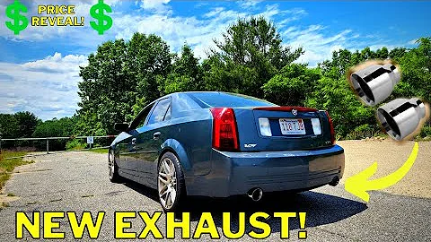 Cheap CTS-V Gets a New Exhaust and Fully Serviced!