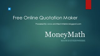 Free Online Quotation Maker screenshot 1