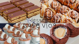 ๑'ڡ'๑ Desserts that suit coffee☕| Nebokgom's dessertmaking cafe vlog