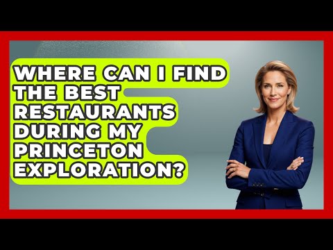 Best Restaurants Princeton Nj