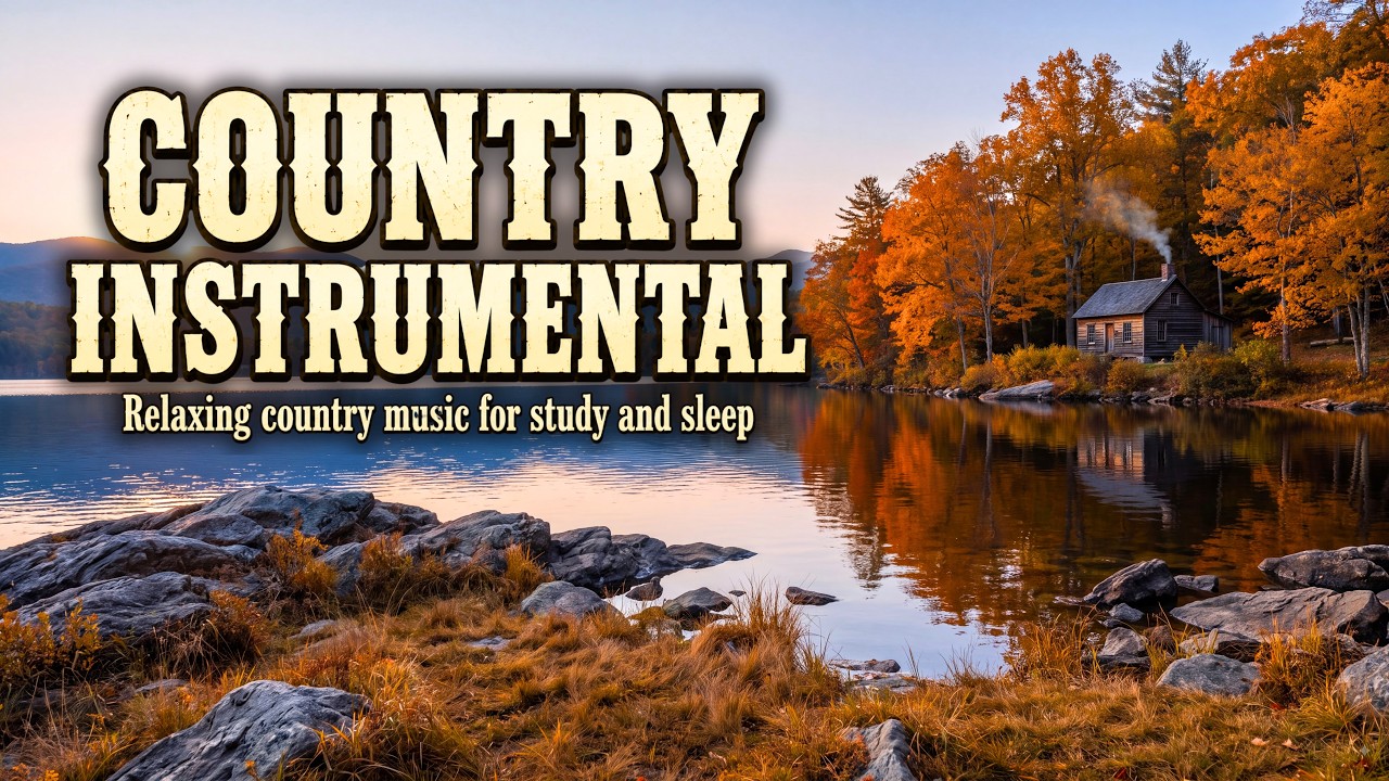A Quiet Day Across an Old American County | Relaxing Country Instrumental Music for Sleep | Ep. 357