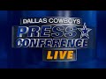 Live mike mccarthy press conference  dallas cowboys 2024