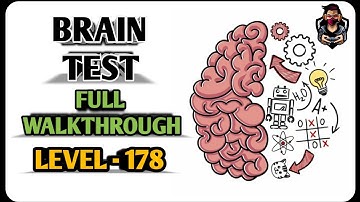 Brain Test - Level 178 - What does he see? | Full Walkthrough