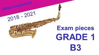 Saxophone ABRSM Grade 1 2018-2021, B3: James Rae On the Ball, ABRSM from 2022 C8 screenshot 3
