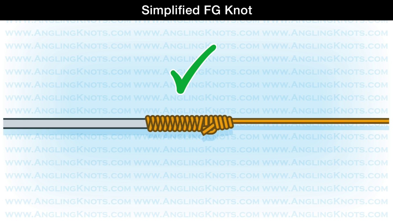 Fg Knot Step By Step Video Youtube