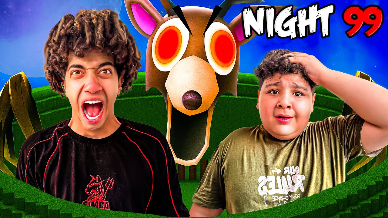 بنيت أقوى قرية في 99 ليلة في الغابة | 99 Nights in the Forest Roblox