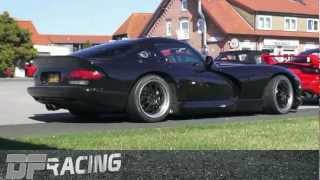 DFRacing.com presents Dodge Viper GTS, loud exhaust, high speed and backfiring!