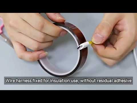 Polyimide Film Adhesive Tapes High Temperature Polyimide Tape