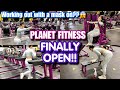 PLANET FITNESS FINALLY OPEN! THIS WAS MY FULL BODY WORKOUT | SAAVYY
