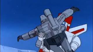 Jetfire/skyfire throws megtron and switches Sides
