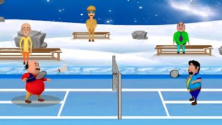 Motu Patlu | मोटू पतलू | Motu Patlu Badminton Game | S1 | Motu Patlu New Episode Game screenshot 2