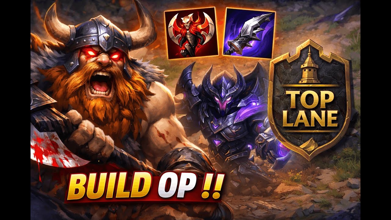 game olaf avec le build op