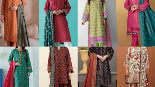 3-Piece Ladies dress designs 2025/ Full suit designing ideas/ dress designs for girls