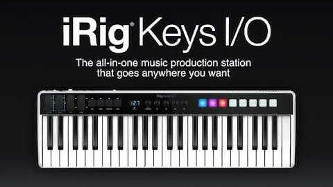 Building a song in GarageBand with iRig Keys I/O and included software