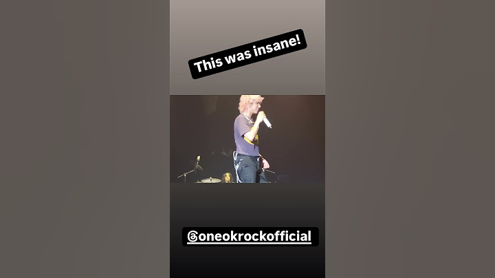 Taka noticed me at the concert tonight!! #oneokrock