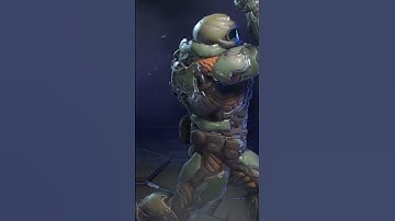 Doom Guy Dancing to  Footloose #wkdisgood #doom #doom2016 #idsoftware #bethesda