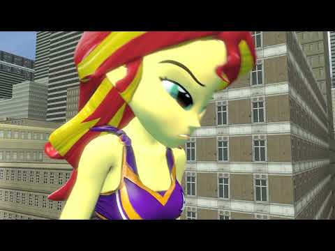 [SFM] Sunset Shimmer Giantess