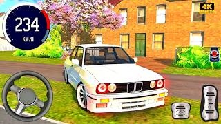 New Modified BMW E30 New City Driving in America | Realistic Physics & Streeing | Ultra Graphics 😎 screenshot 5