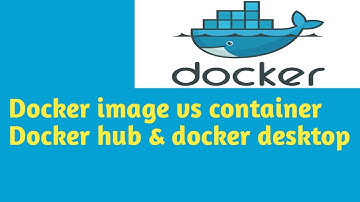 Docker image vs container, docker hub & docker desktop | #3 | Docker Tutorial in Hindi