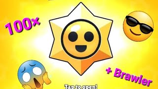 άνοιξα 100 star drops στο brawl stars (πήρα παίχτη)🤩