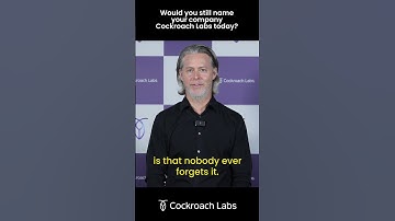 Would the CEO of Cockroach Labs ever change the name?