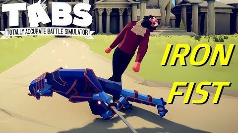 The Teacher vs Every Unit 1v1 (Iron Fist Edition) - TABS MODDED