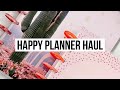 Happy Planner Haul! // Unboxing my Large Order from The Happy Planner // What did I Buy?