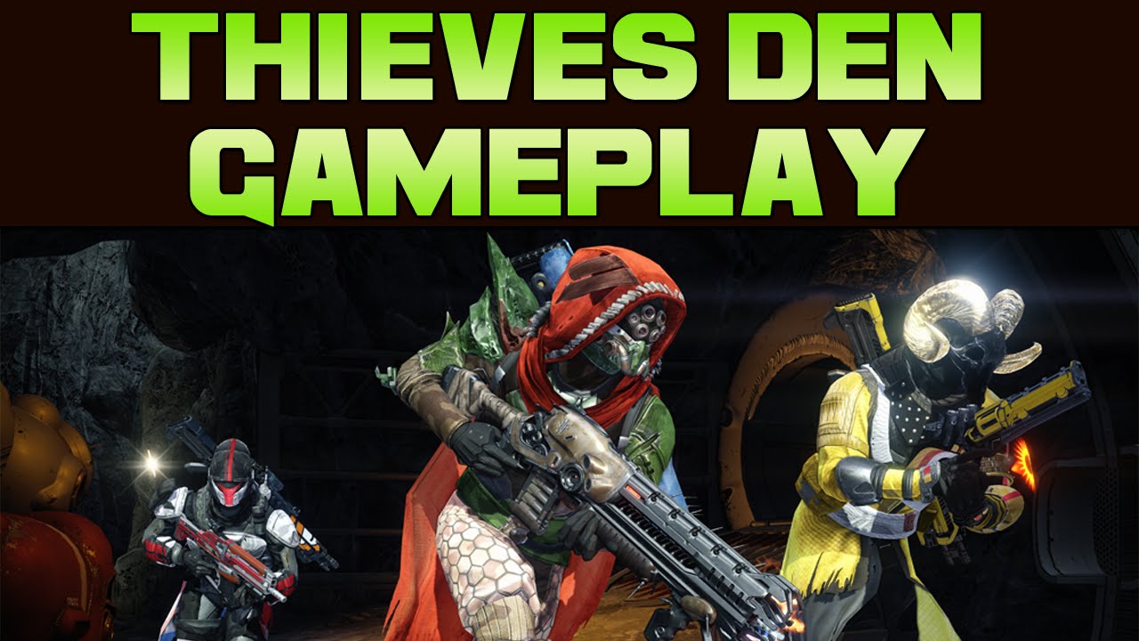 Destiny - THIEVES DEN GAMEPLAY! BRAND NEW CRUCIBLE MAP!