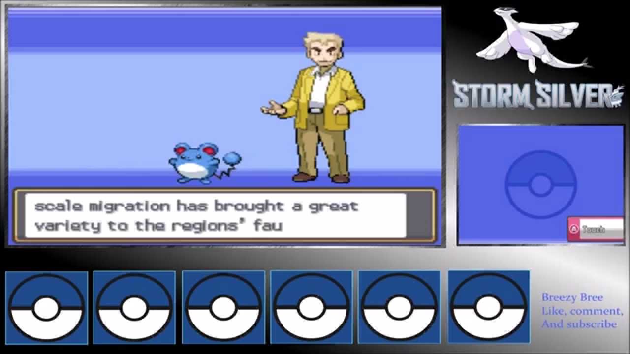 download pokemon storm silver rom nds for mac