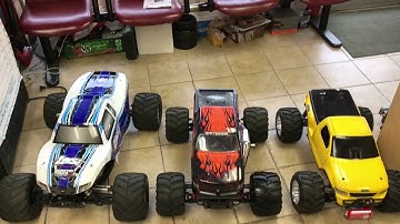 Size Losi MTXL, Redcat Rampage Mt and FG Monster Truck Brushless