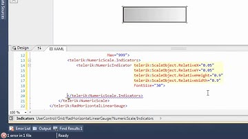 Gauge - Part 2: Horizontal Linear Gauge (Silverlight & WPF)