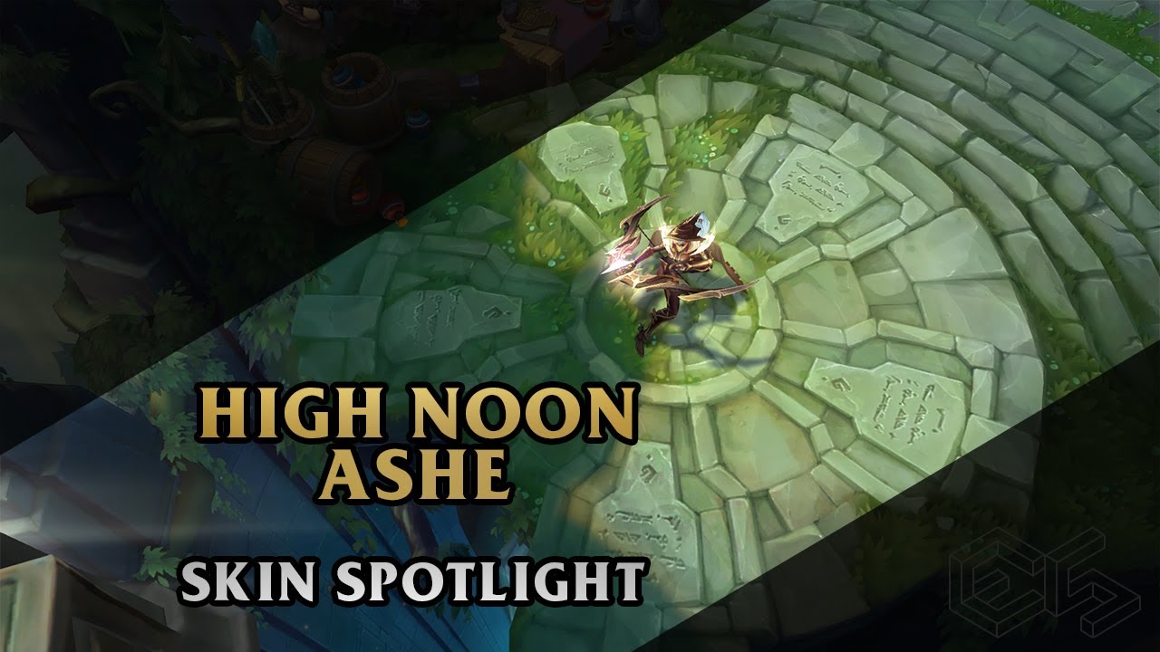 ► High Noon Ashe ◀ League of Legends ▂ Skin Spotlight