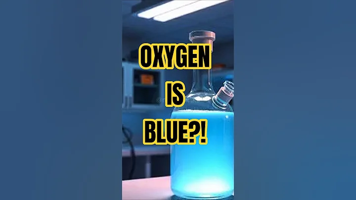 Oxygen Isn’t Colorless?! It’s Actually Blue?! 🤔 #shorts