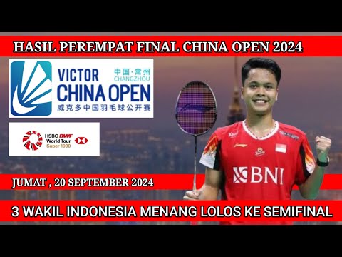 HASIL LENGKAP PEREMPAT