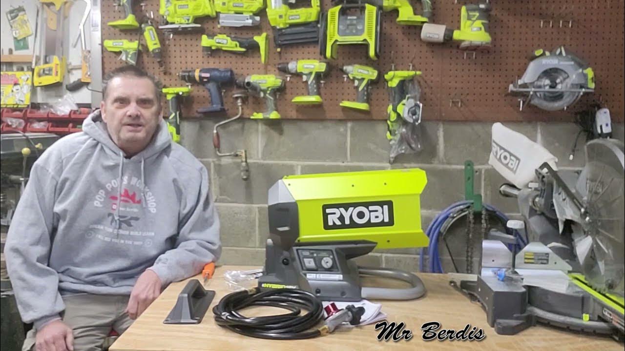 Ryobi Hybrid 18v propane heater PCL801 "Let there be heat" (34) YouTube