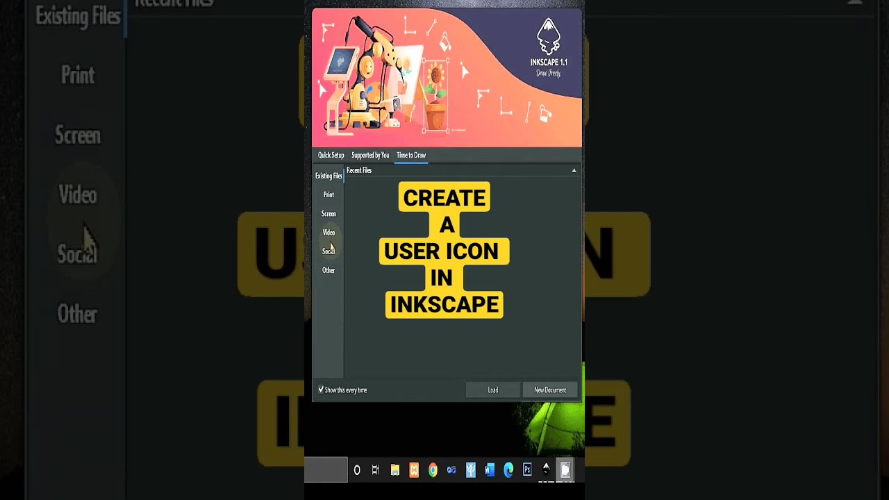 Unlock Your Creativity: Making a User Icon in Inkscape 