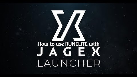 How to use RUNELITE with the NEW Jagex Launcher