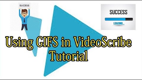Using GIFS in VideoScribe Tutorial 2021