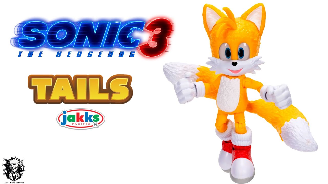 DESEMBALANDO TAILS DO FILME SONIC 3 REVIEW & UNBOXING COMPLETO PT/BR