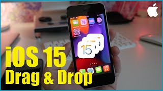 iOS 15 и новая функция Drag and Drop. Как работает?