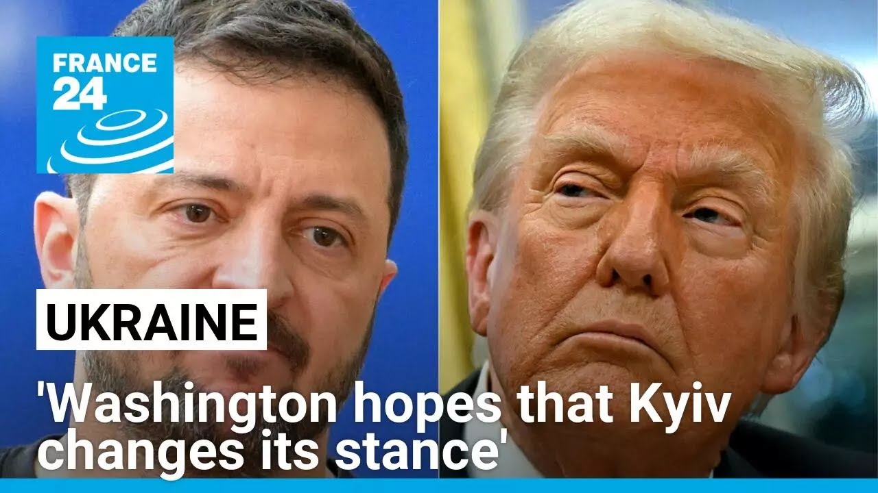 'Washington hopes that Kyiv changes its stance and gives in to Russia' • FRANCE 24 English