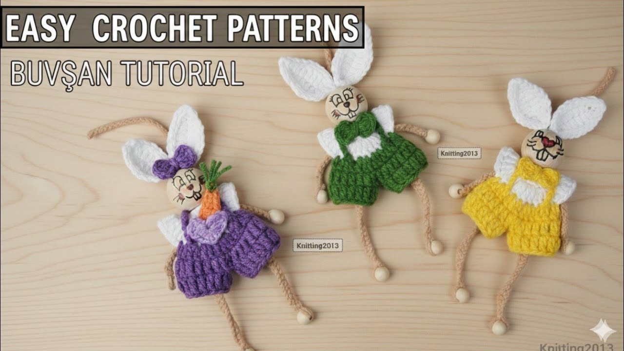 Easter bunny crochet gift ideas 